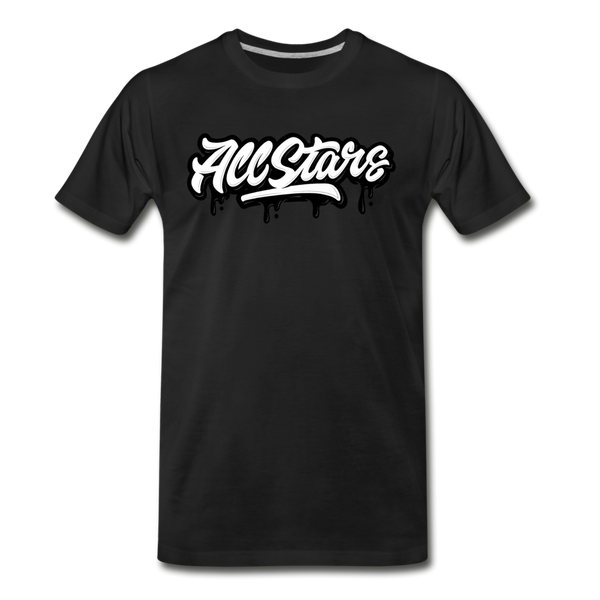 AllStars Drip Men's Premium T-Shirt - black