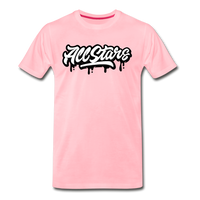 AllStars Drip Men's Premium T-Shirt - pink