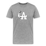 LA Flex Men's Premium T-Shirt - heather gray