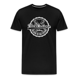 Black To The Future Badge Men's Premium T-Shirt - black