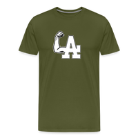 LA Flex Men's Premium T-Shirt - olive green