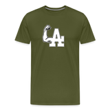 LA Flex Men's Premium T-Shirt - olive green