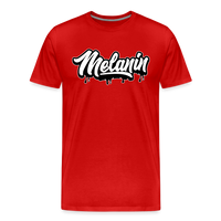 Melanin Drippin' Men's Premium T-Shirt - red