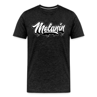 Melanin Drippin' Men's Premium T-Shirt - charcoal grey