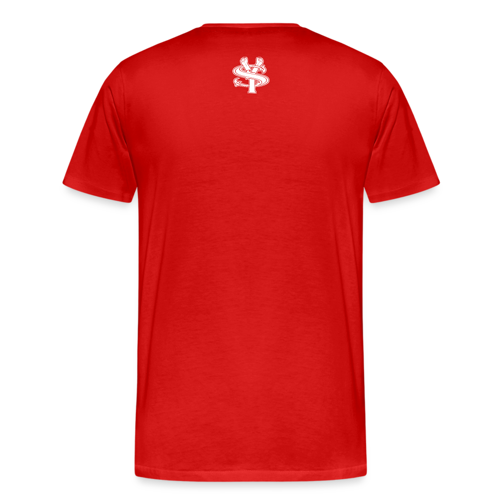 Melanin Drippin' Men's Premium T-Shirt - red
