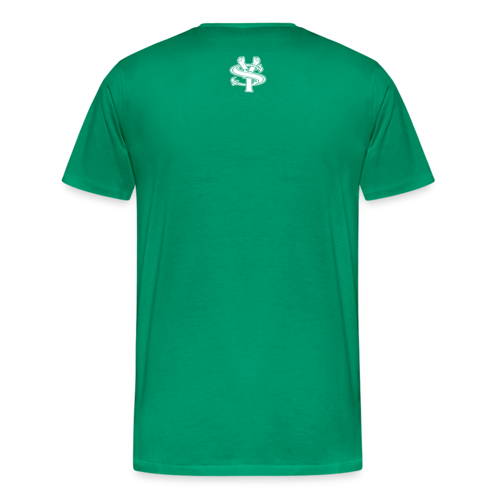 Melanin Drippin' Men's Premium T-Shirt - kelly green