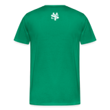 Melanin Drippin' Men's Premium T-Shirt - kelly green