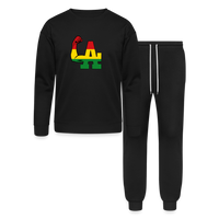 LA Rasta Strong  Unisex Lounge Wear Set - black