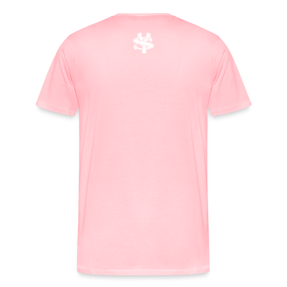 Melanin Drippin' Men's Premium T-Shirt - pink