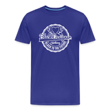 Black To The Future Badge Men's Premium T-Shirt - royal blue