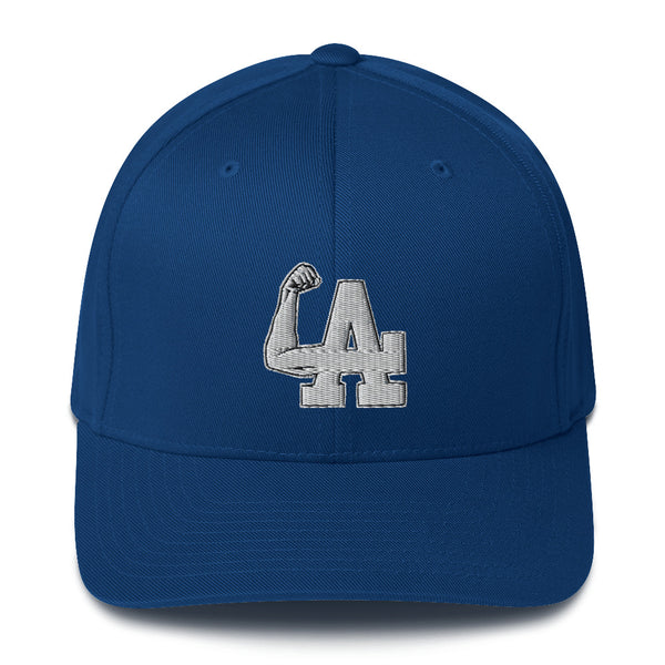 LA Dodger Strong Flex Fit Structured Twill Cap