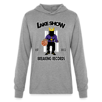 Lake Show Breaking Records Unisex Long Sleeve Hoodie Shirt - heather grey