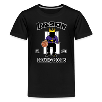LakeShow Breaking Records Kids' Premium T-Shirt - black