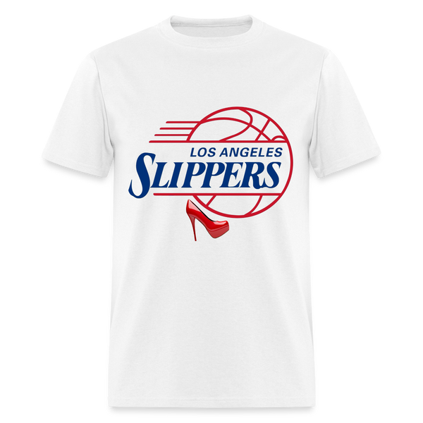 LA Slippers Unisex Classic T-Shirt - white