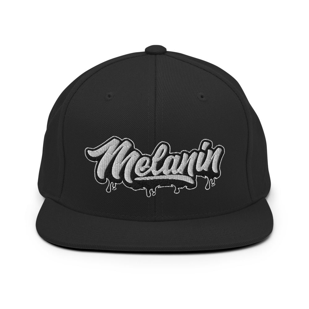 Melanin Drippin' Snapback Hat