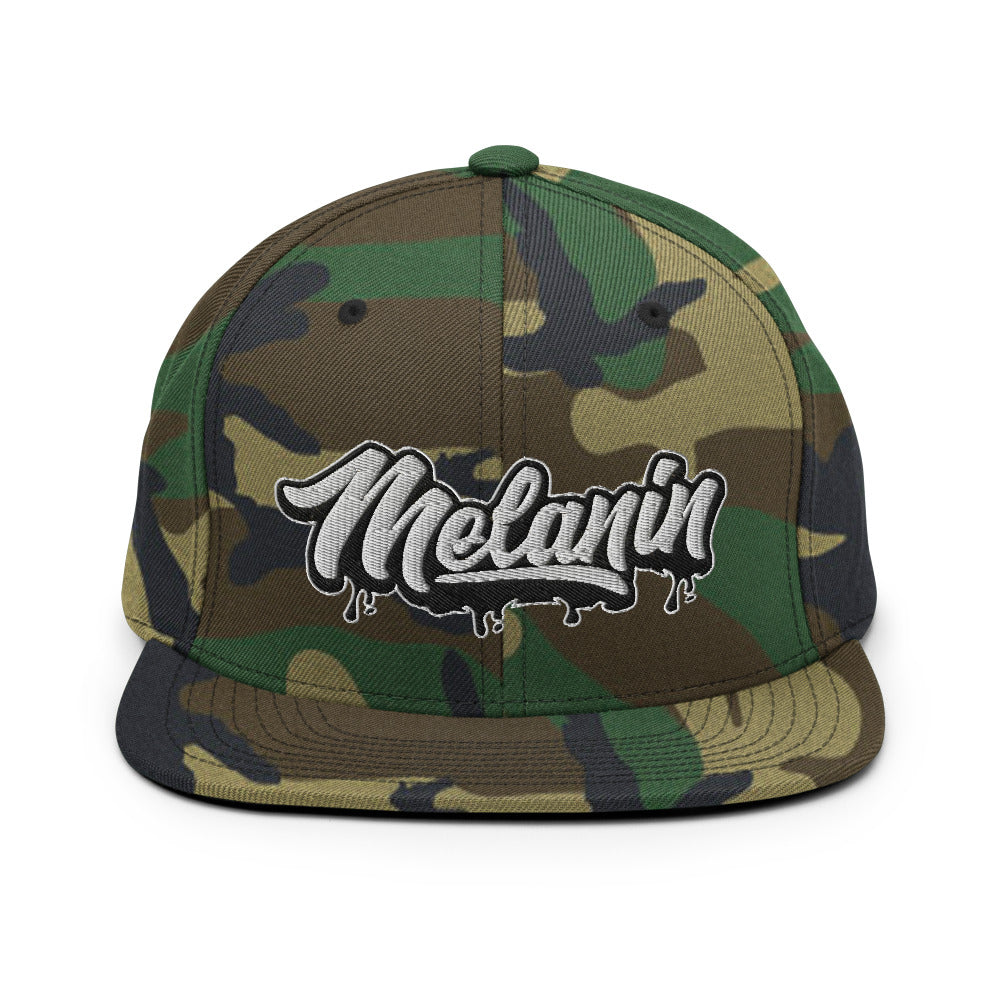 Melanin Drippin' Snapback Hat