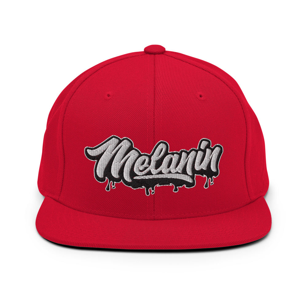 Melanin Drippin' Snapback Hat