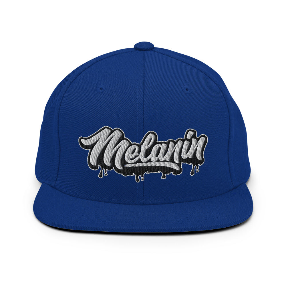 Melanin Drippin' Snapback Hat