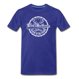 Black To The Future Badge Men's Premium T-Shirt - royal blue