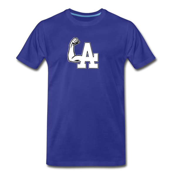 LA Dodgers Flex Men's Premium T-Shirt - royal blue