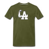LA Flex Men's Premium T-Shirt - olive green