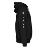 Black Reality Cross Men's Premium Hoodie - black