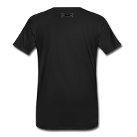 Black Designer Golf White Men's Premium T-Shirt - black
