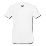 BLK Designer Golf Tee Men's Premium T-Shirt - white