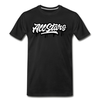 AllStars Drip Men's Premium T-Shirt - black