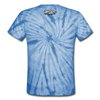 The Challenge Drip Unisex Tie Dye T-Shirt - spider baby blue