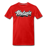 Melanin Drippin' Men's Premium T-Shirt - red