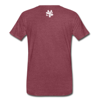Melanin Drippin' Men's Premium T-Shirt - heather burgundy
