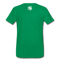 Melanin Drippin' Men's Premium T-Shirt - kelly green